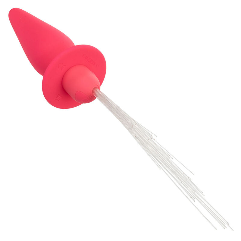 CALEXOTICS – SOUTHERN LIGHTS LIGHT UP PLUG ANAL CON LUCES 10 VIBRACIONES SILICONA ROSA