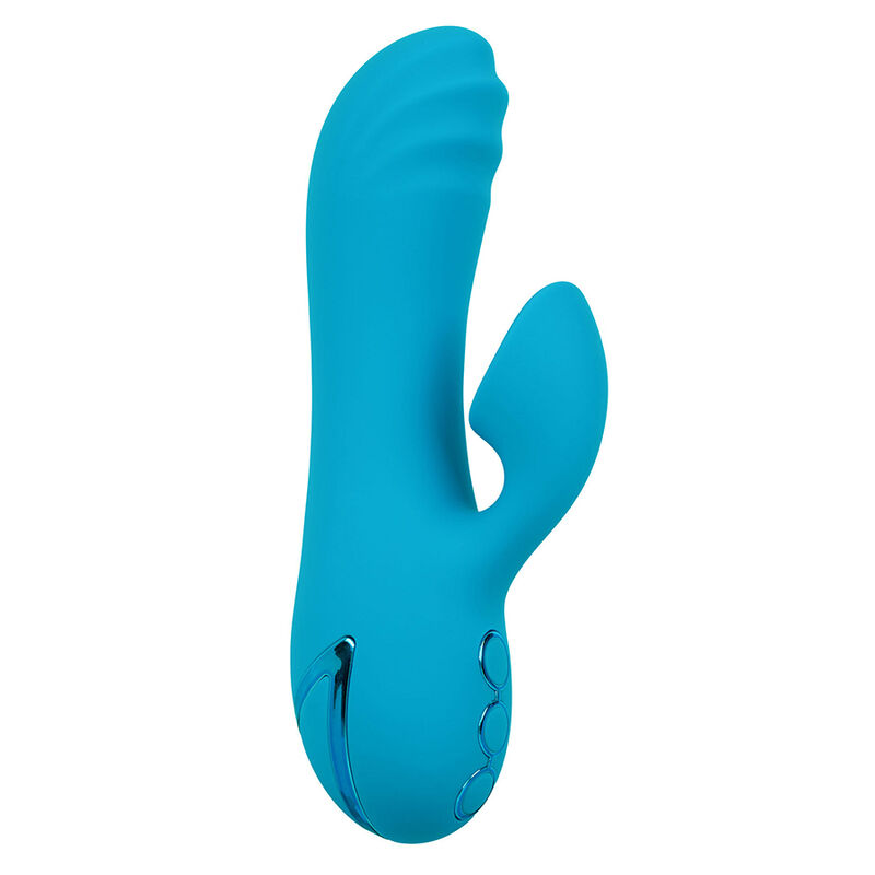 CALEXOTICS - SUNSET BEACH SEDUCER VIBRADOR Y ESTIMULADOR 10 FUNCIONES AZUL - Imagen 9