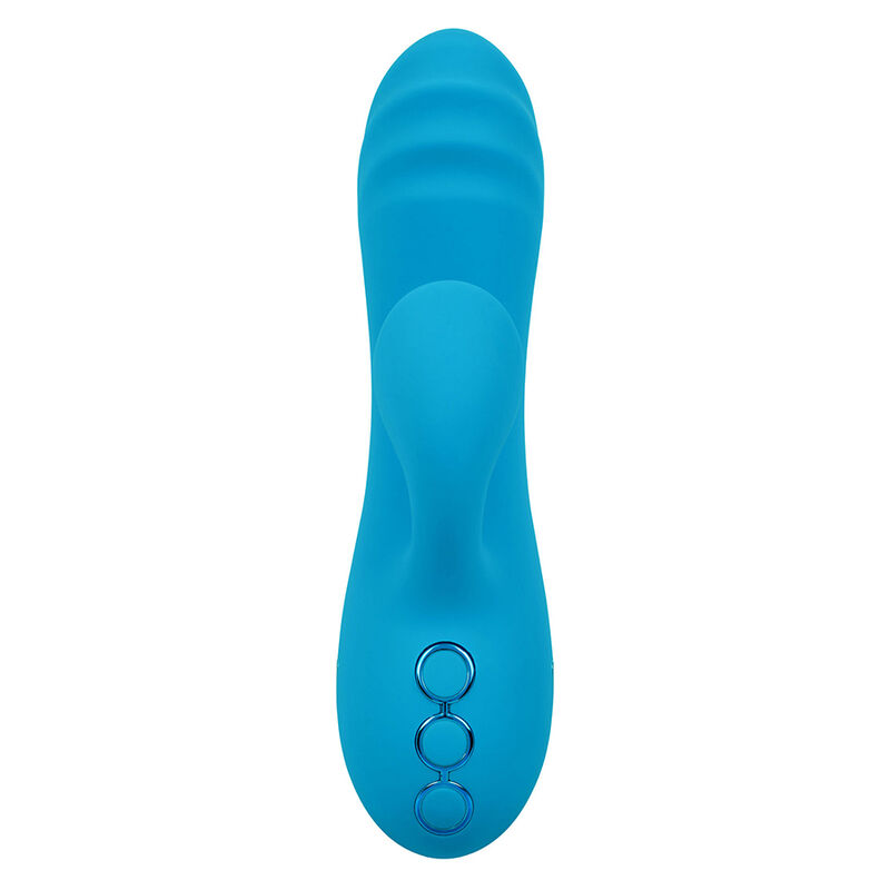 CALEXOTICS - SUNSET BEACH SEDUCER VIBRADOR Y ESTIMULADOR 10 FUNCIONES AZUL - Imagen 8