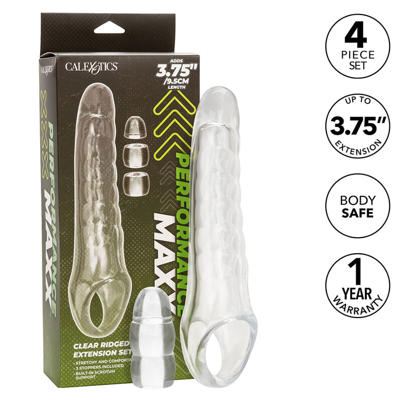CALEXOTICS - MAXX EXTENSOR DE PENE AJUSTABLE TRANSPARENTE - Imagen 9