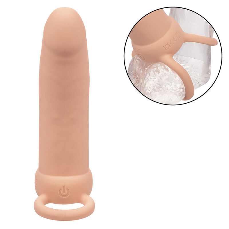 CALEXOTICS - MAXX DOBLE PENETRADOR GRUESO 10 VIBRACIONES NATURAL - Imagen 10