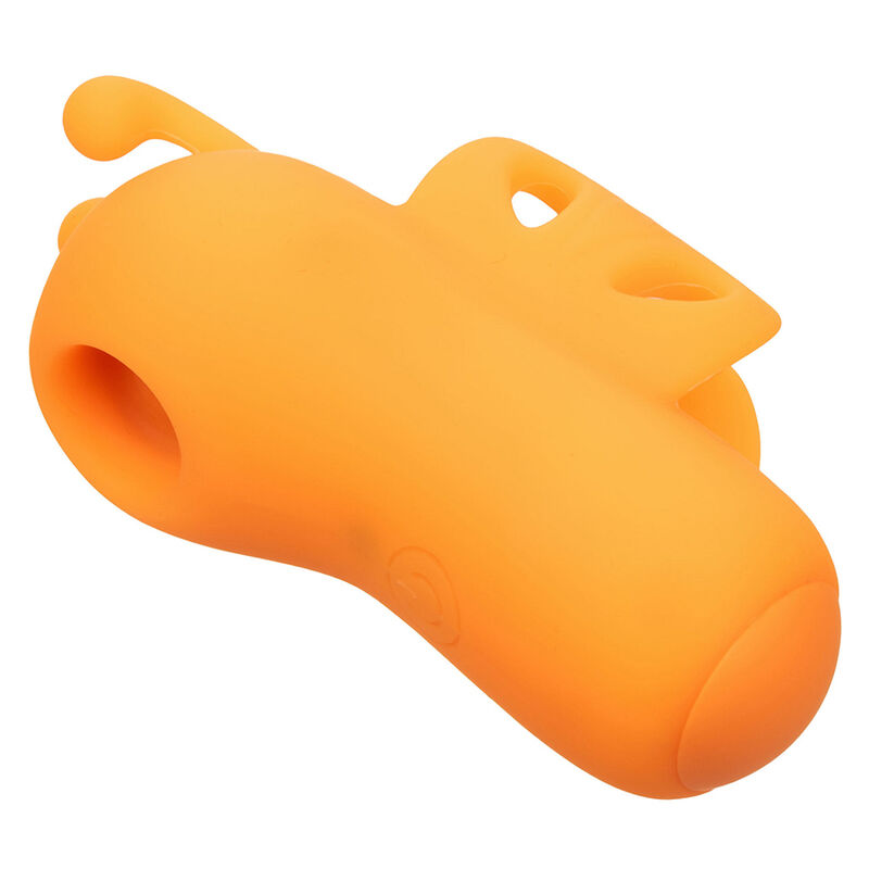 CALEXOTICS - NEON VIBES THE BUZZING VIBE ESTIMULADOR DE DEDO 10 VIBRACIONES NARANJA - Imagen 9