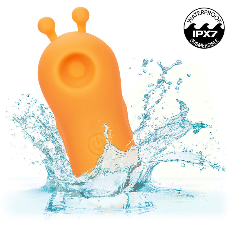 CALEXOTICS - NEON VIBES THE BUZZING VIBE ESTIMULADOR DE DEDO 10 VIBRACIONES NARANJA - Imagen 7