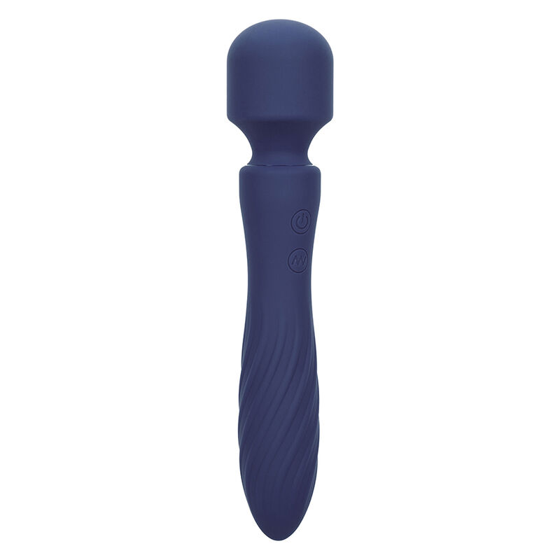 CALEXOTICS - CHARISMA MYSTIQUE MASAJEADOR DOBLE MOTOR 12 FUNCIONES 21,5 CM X 4,5 CM MORADO - Imagen 6