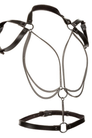 CALEXOTICS - EUPHORIA ARNÉS ESTILO CABESTRO CON MÚLTIPLES CADENAS PREMIUM