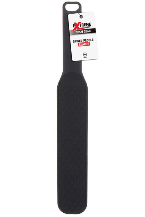 HIDDEN DESIRE – EXTREME PALETA CON PÚAS EXTRA GRANDE NEGRO