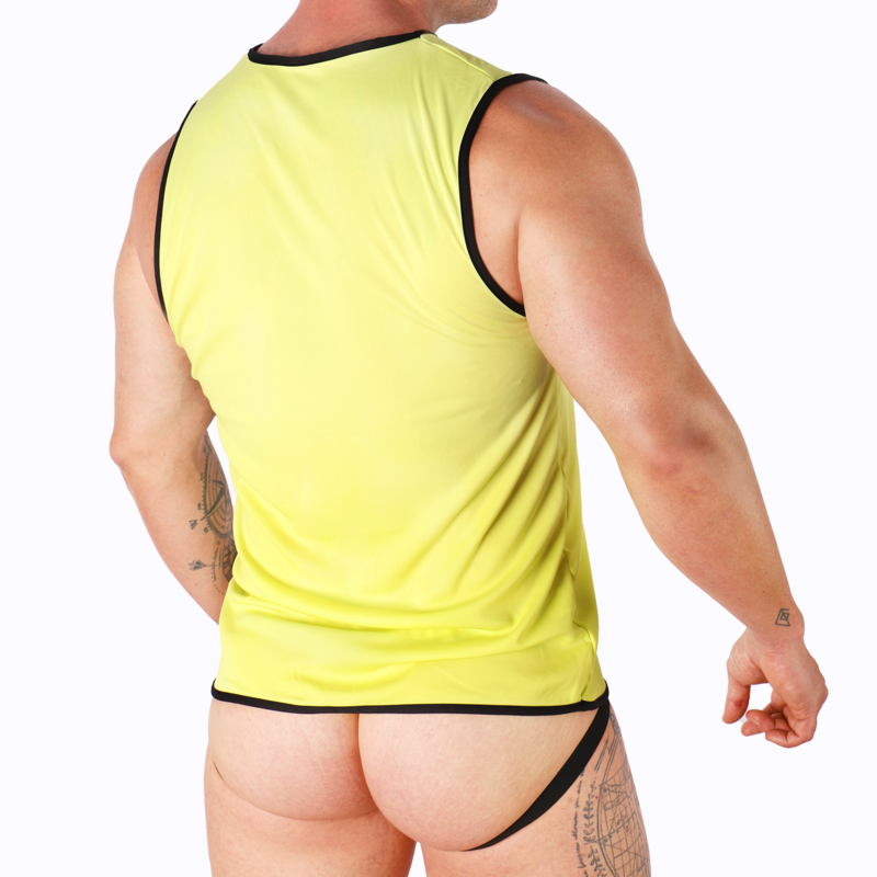 MACHO - CAMISETA AMARILLO S/M - Imagen 2