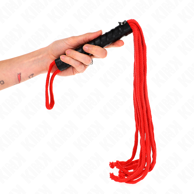 KINK – LÁTIGO DE CUERDA ROJO 56 CM