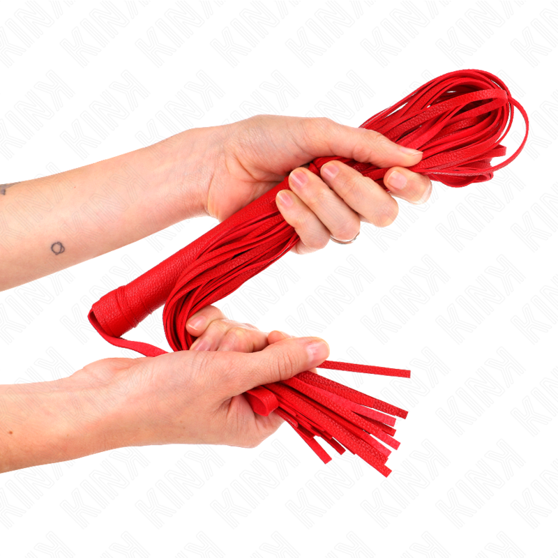 KINK - LÁTIGO PVC BLANDO ROJO 70 CM - Imagen 4