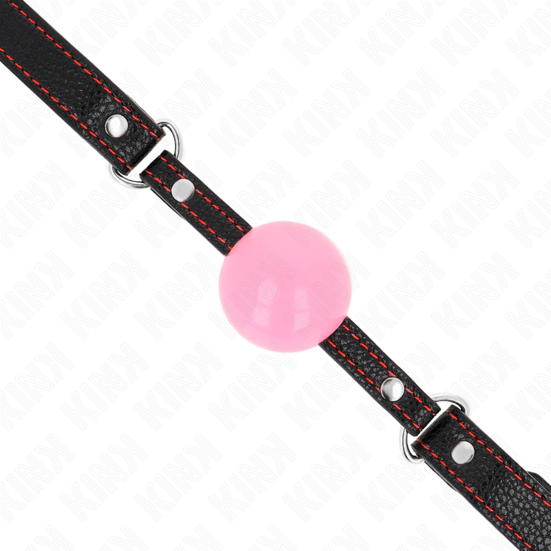 KINK - MORDAZA DE BOLA 4 CM DE ORO ROSA 60 x 2 CM - Imagen 4