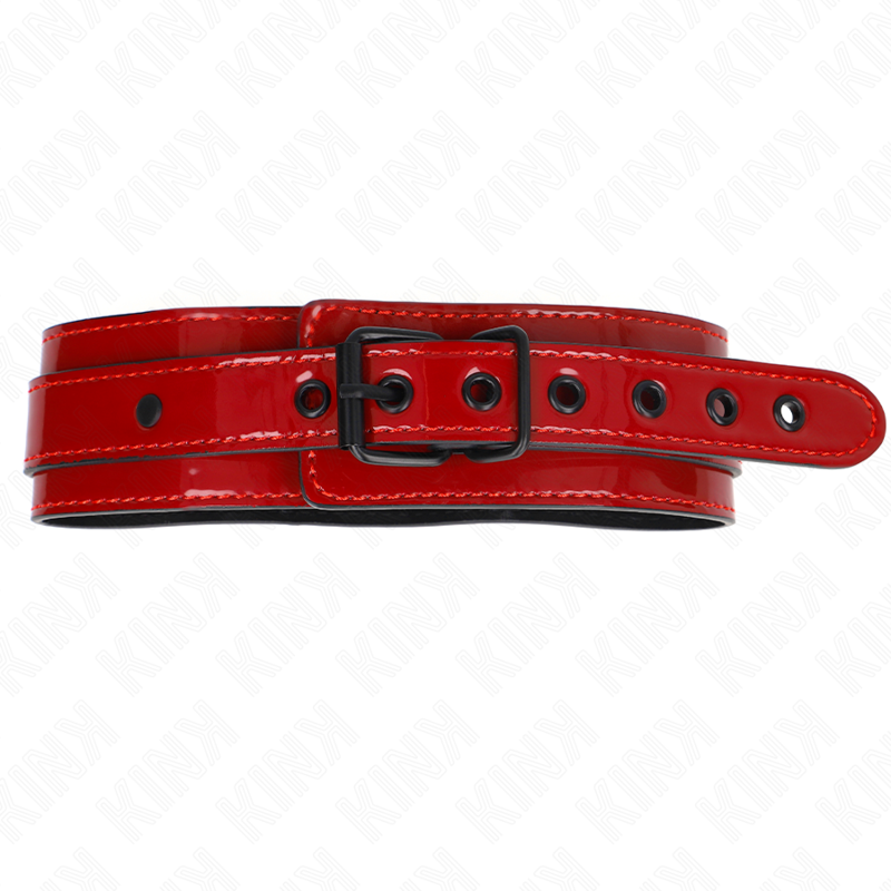 KINK - COLLAR AJUSTABLE ROJO VINO 37.5-49.5 CM X 5 CM - Imagen 4