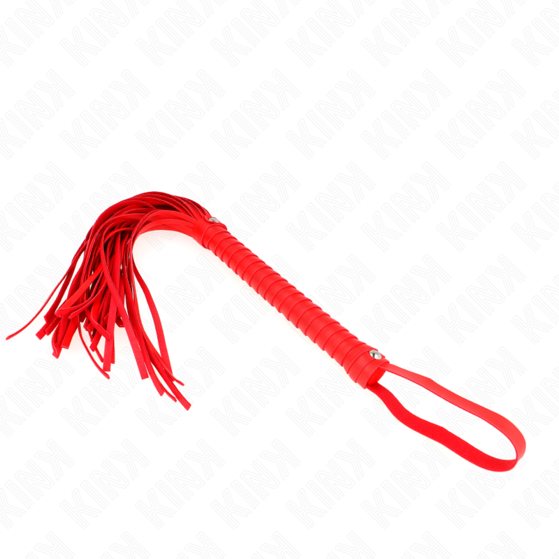 KINK - LÁTIGO CON MANGO TEXTURIZADO ROJO 48.5 CM - Imagen 5