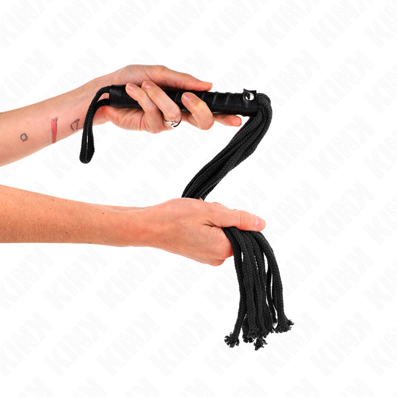 KINK - LÁTIGO DE CUERDA NEGRO 56 CM - Imagen 3