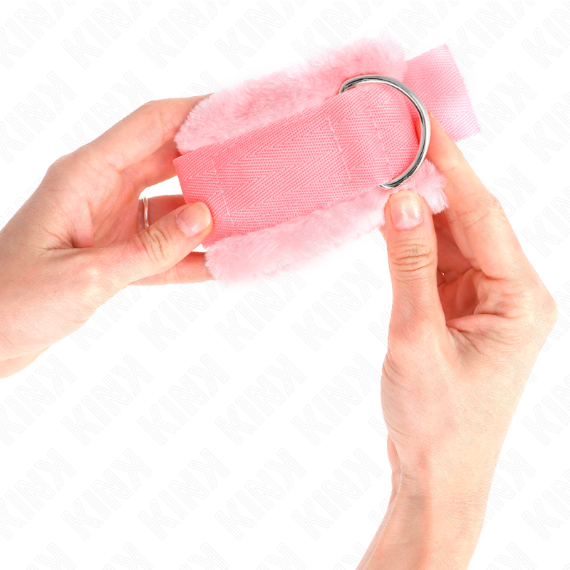 KINK - MUÑEQUERAS FORRADA ROSA AJUSTABLE 17-31 CM X 7 CM - Imagen 4