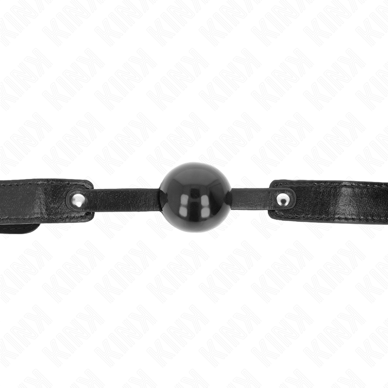 KINK - MORDAZA DE BOLA 4 CM SUAVE DE TPE MODELO 2 65 x 2.5 CM - Imagen 4