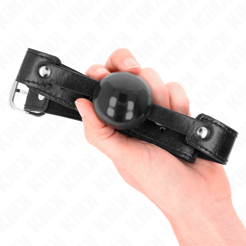 KINK - MORDAZA DE BOLA 4 CM SUAVE DE TPE MODELO 2 65 x 2.5 CM - Imagen 3