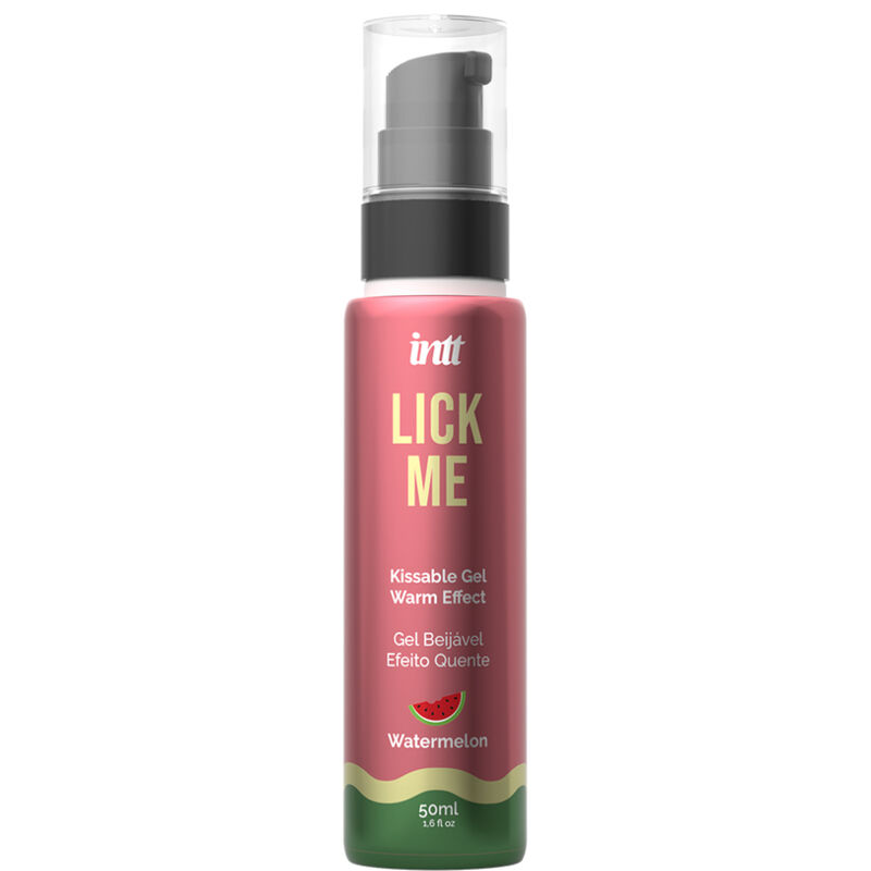 INTT – LICK ME GEL COMESTIBLE SABOR SANDIA EFECTO CALOR