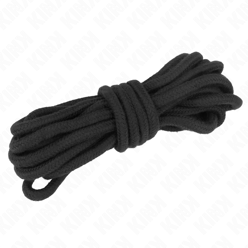 KINK - CUERDA DE ALGODÓN 10 METROS NEGRO - Imagen 3