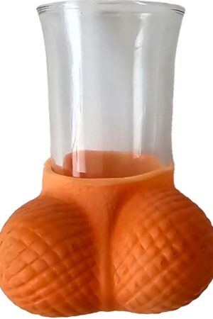 DIABLO PICANTE - VASO CHUPITO CRISTAL CON HUEVOS NATURAL