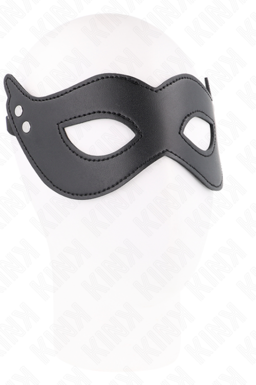 KINK – MÁSCARA DE POLIPIEL CON REMACHES MODELO 1 26 x 8 CM