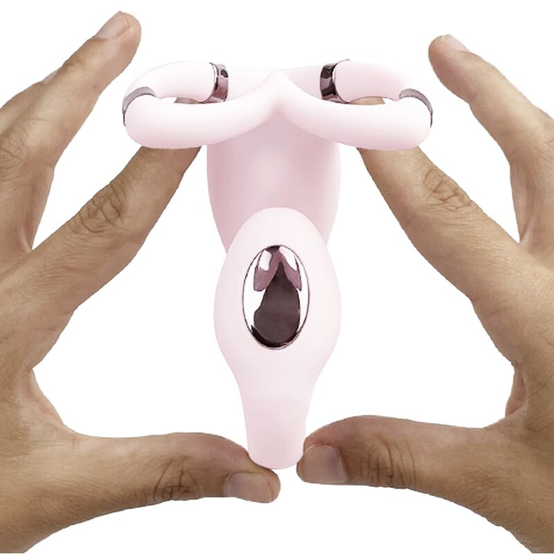 ADRIEN LASTIC - VENUS DOBLE ESTIMULADOR CLÍTORIS & PUNTO-G APP GRATUITA ROSA - Imagen 11