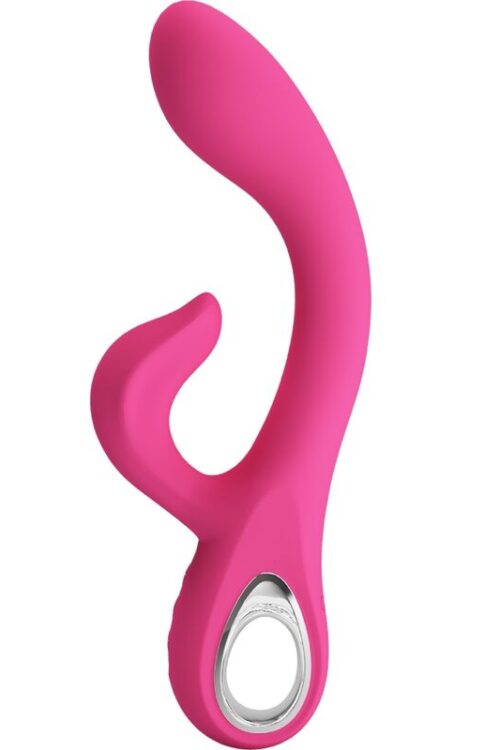 PRETTY LOVE – FRITZ VIBRADOR RABBIT 12 VIBRACIONES ROSA