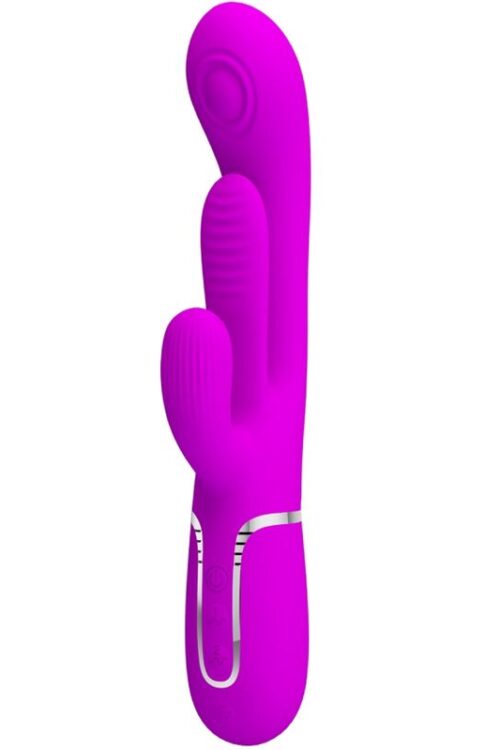 PRETTY LOVE – SHANIA TRIPLE VIBRADOR RABBIT MULTIFUNCIÓN ROSA