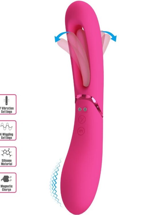 ROMANCE – LEXIE VIBRADOR PUNTO G 7 VIBRACIONES ROSA