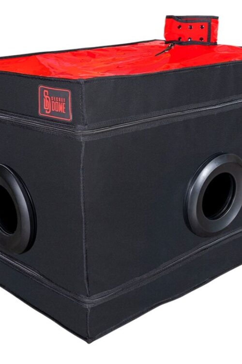 SECRET DOME – KINK CLUB LA NICHE CABINA NEGRO & ROJO