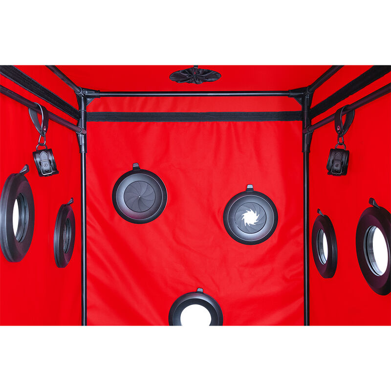 SECRET DOME - KINK CLUB CABINA SCANDALE NEGRO & ROJO - Imagen 5