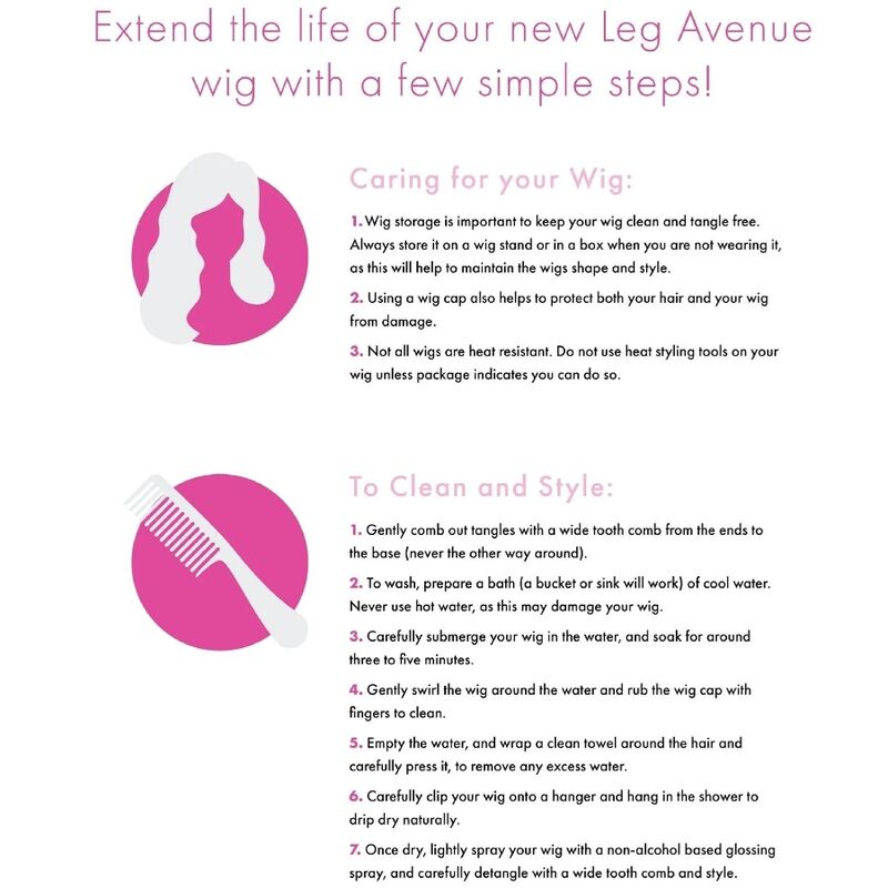 LEG AVENUE - PELUCA BOB FLUORESCENTE VERDE NEON - Imagen 2