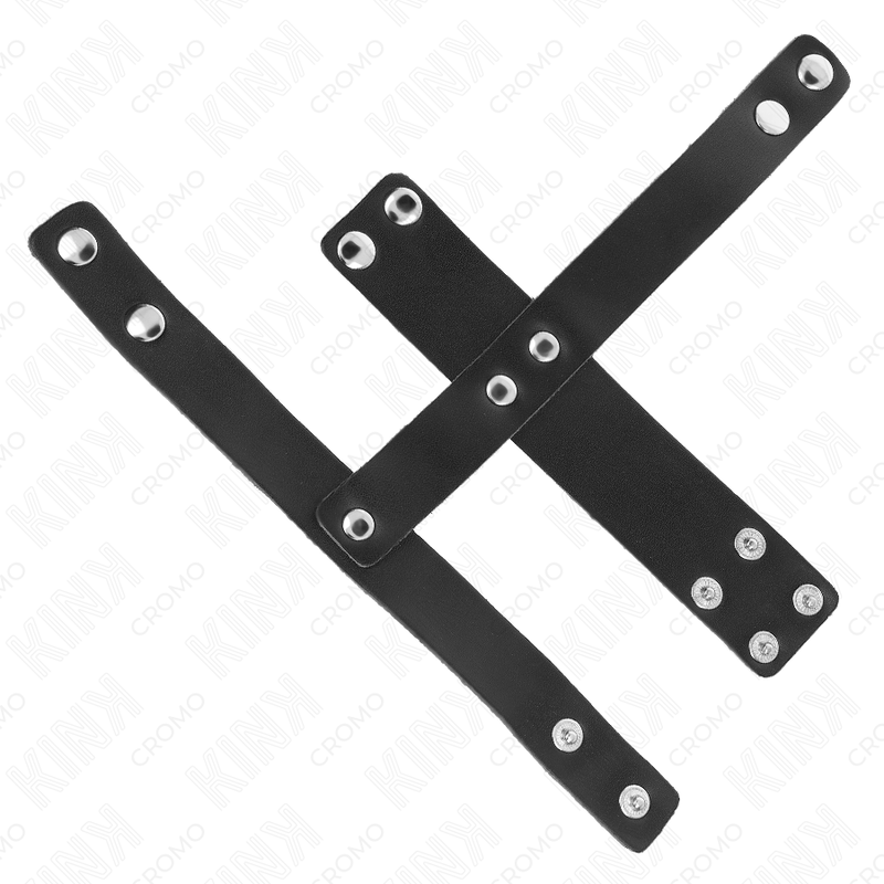 KINK - ANILLO JAULA PENE CUERO CON DIVISOR DE BOLAS AJUSTABLE - Imagen 3