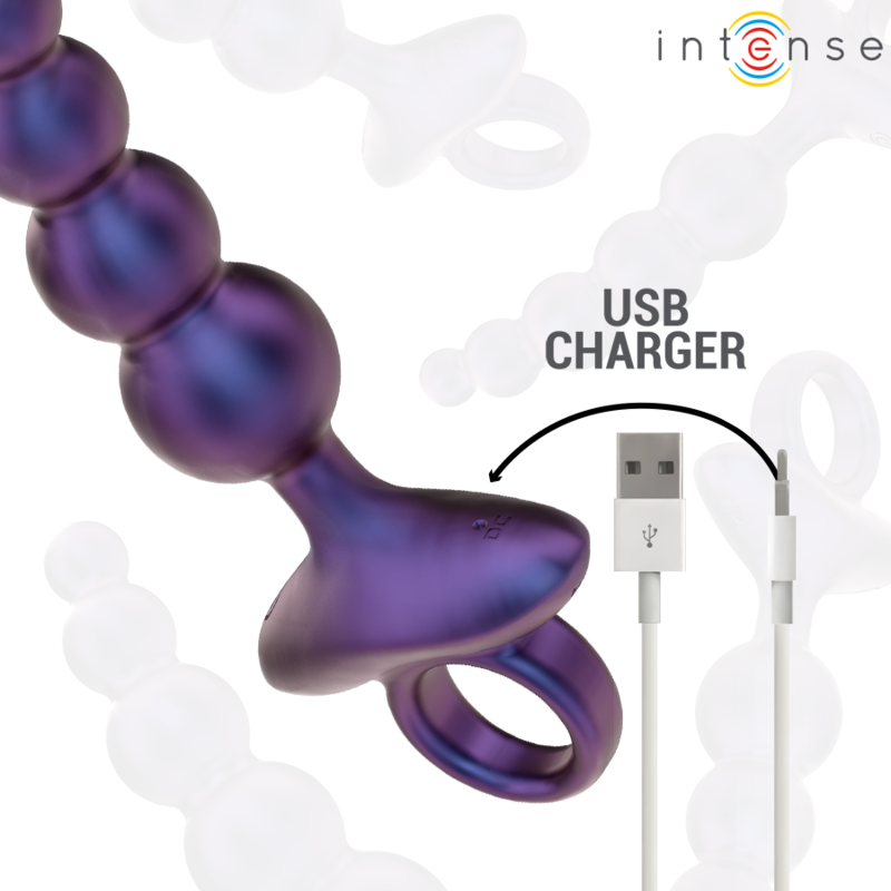 INTENSE - TITO PLUG ANAL VIBRADOR MODELO 3 CONTROL REMOTO - Imagen 8