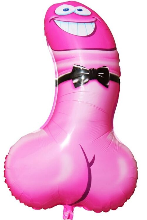 DIABLO PICANTE – GLOBO DE FIESTA FORMA PENE ROSA