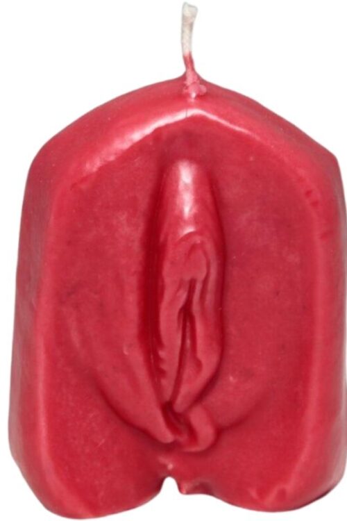 DIABLO PICANTE – VELA FORMA VAGINA ROJO