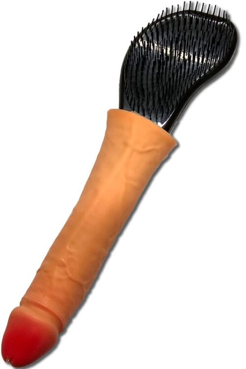 DIABLO PICANTE – CEPILLO PARA PELO CON PENE EN LA PUNTA