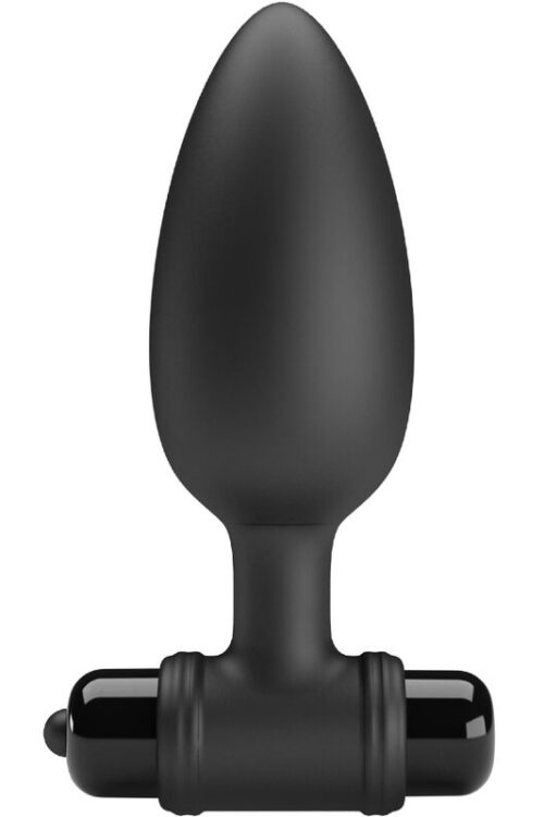 PRETTY LOVE – VIBRA BUTT PLUG 2 PLUG ANAL 10 VIBRACIONES NEGRO