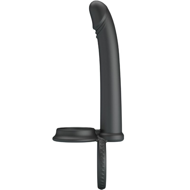 PRETTY LOVE – MOSES ANILLO DOBLE PENE PARA DONLE PENETACIÓN NEGRO