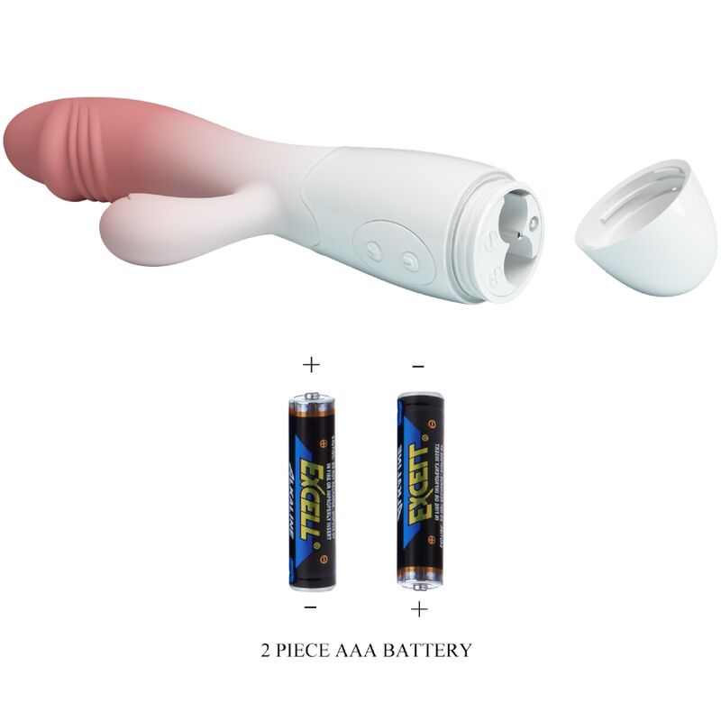 PRETTY LOVE - SNAPPY VIBRADOR RABBIT 3O VIBRACIONES ROSA - Imagen 6