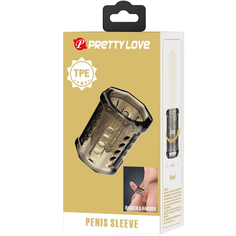 PRETTY LOVE - RONAEL FUNDA PARA PENE SUPER APRETADA TRANSPARENTE - Imagen 3