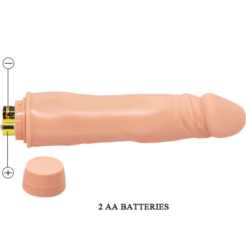 BAILE - DWARF VIBRADOR REALÍSTICO 21 CM NATURAL - Imagen 2