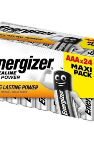 ENERGIZER - ALKALINE POWER PILA ALCALINA AAA LR03 CAJA*24 (3 CAJITAS*8 PILAS)