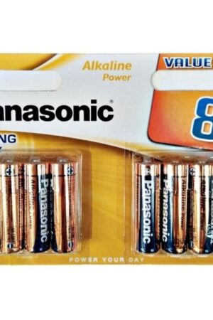 PANASONIC - BRONZE PILA ALCALINA AA LR6 BLISTER*8