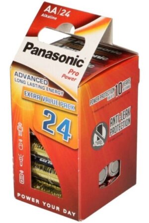 PANASONIC - PRO POWER PILA ALCALINA AA LR6 PACK*24