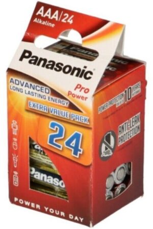 PANASONIC - PRO POWER PILA ALCALINA AAA LR03 PACK*24