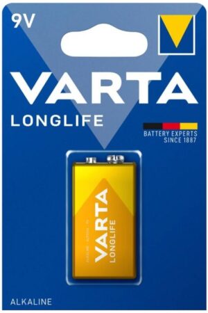 VARTA - LONGLIFE PILA ALCALINA 9V LR61 BLISTER*1
