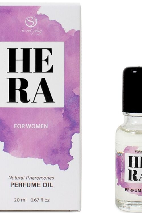 SECRETPLAY – HERA PERFUME NATURAL FEROMONAS EN ACEITE PARA MUJER 20 ML