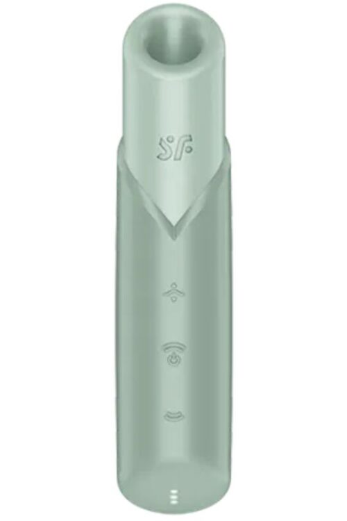 SATISFYER – NAUGHTY KISS ESTIMULADOR CLÍTORIS POR ONDAS VERDE AGUA