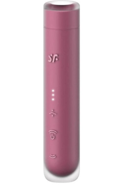 SATISFYER – FIRST KISS ESTIMULADOR CLÍTORIS POR ONDAS GRANATE