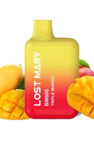 LOST MARY - BM600 VAPER NICOTINA 2% DESECHABLE SABOR TRIPLE MANGO